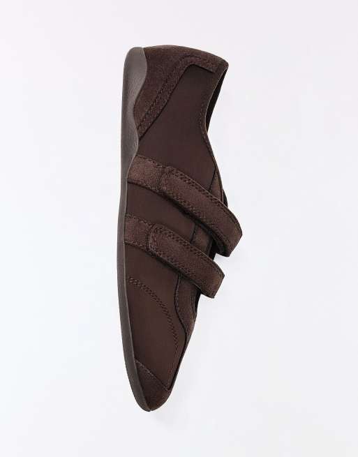 Bershka ballerines sportives marron, 5 de 7