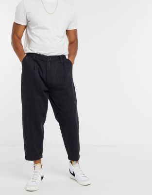 bershka balloon fit jeans mens