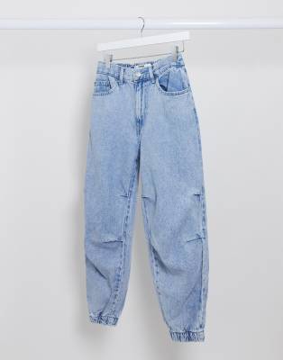 balloon cut jeans