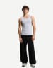 Bershka - Pantalon bouffant - Noir