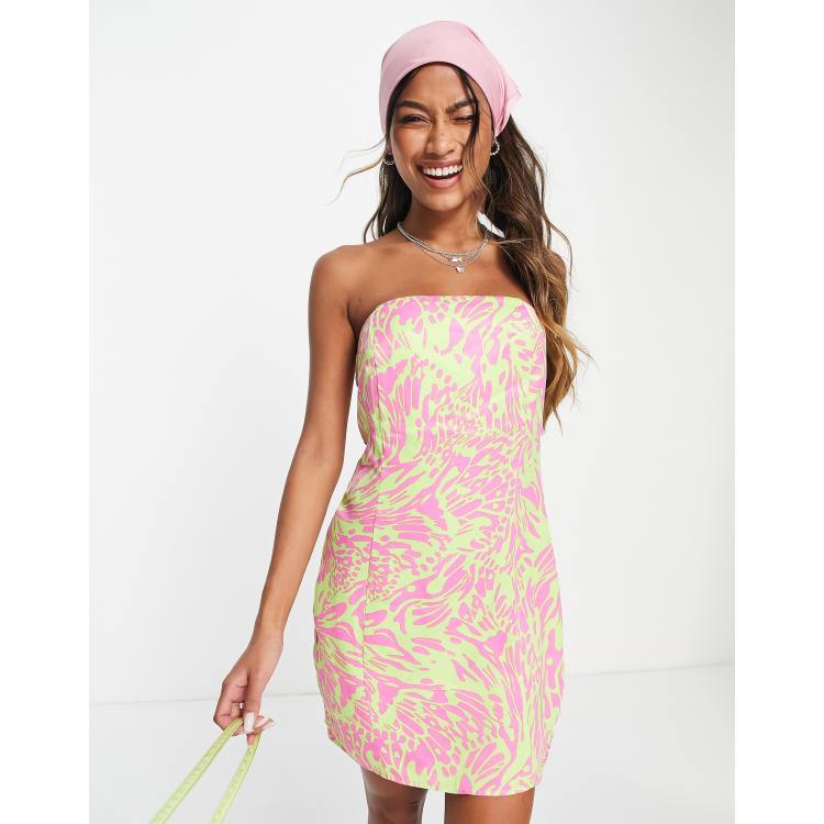 Bershka vinyl dress shop