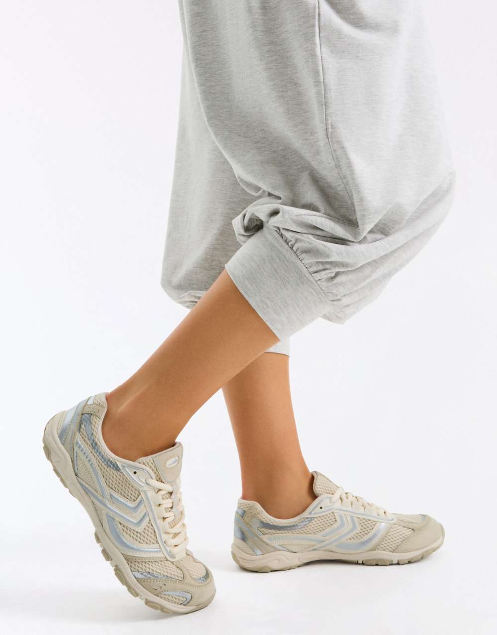 Bershka Barefoot trainers in grey