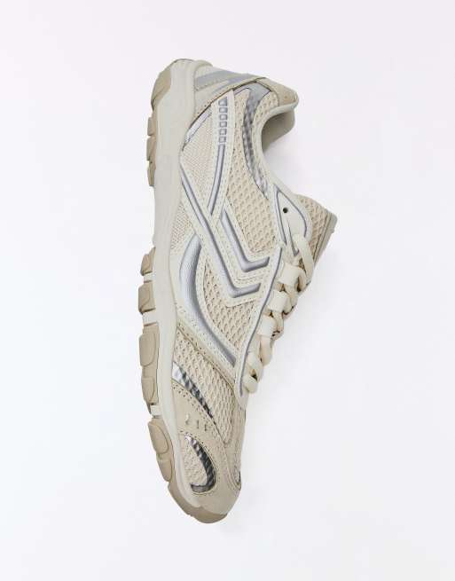 Bershka Barefoot trainers in grey, 5 of 7
