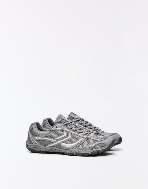 Bershka Barefoot trainers in grey - view 1