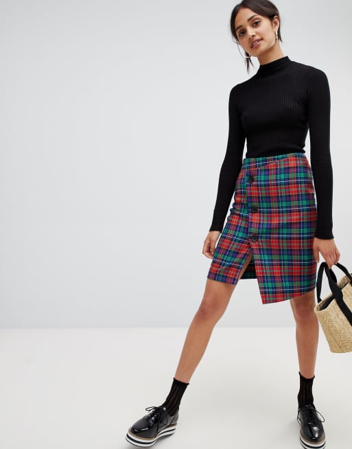 Bershka - Basic geribbelde hoogsluitende trui, 4 van 4