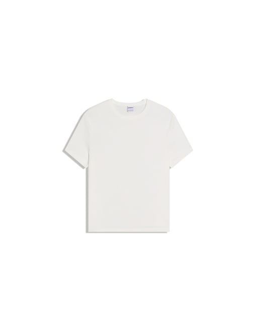 Bershka – Basic-T-Shirt in Weiß, 3 von 4