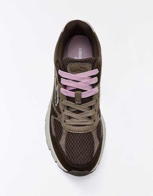 Bershka - Baskets à empiècements - Marron, 3 de 7