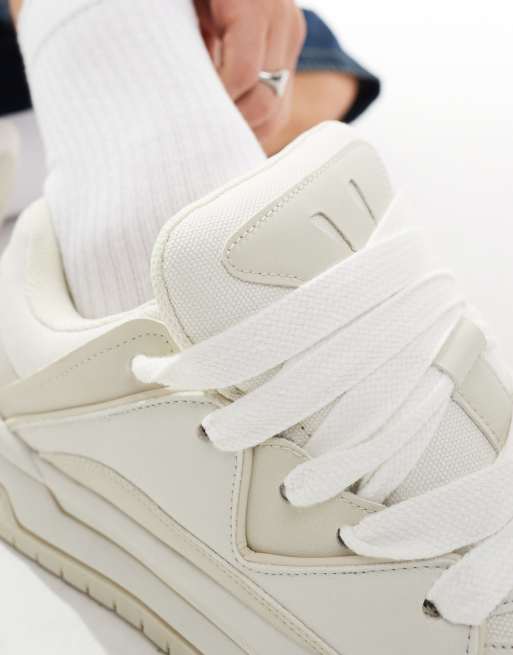 Bershka Baskets chunky Blanc ASOS