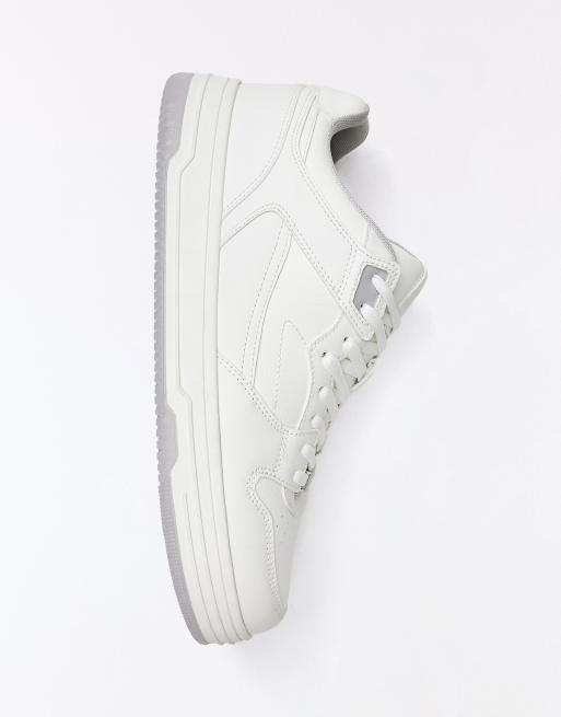 Bershka - Baskets chunky - Blanc, 7 de 7