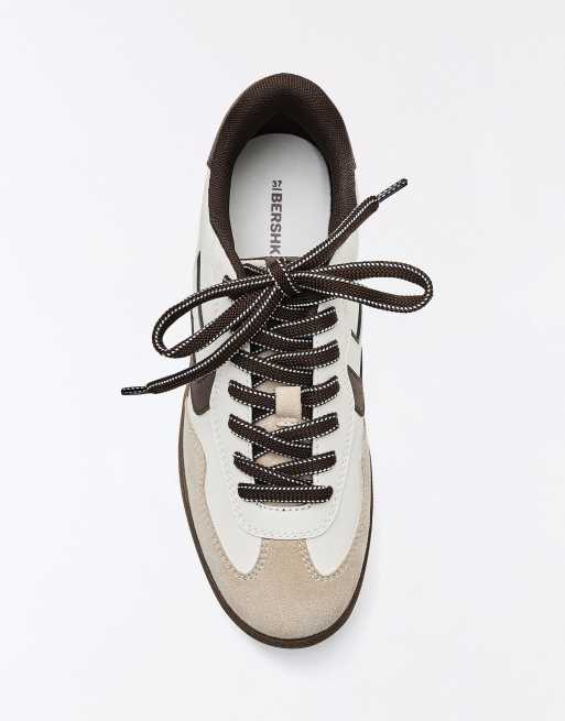 Bershka - Baskets rétro - Blanc, 4 de 7