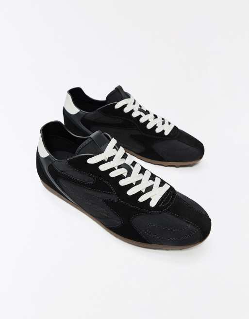 Bershka baskets slim rétro noires, 3 de 7
