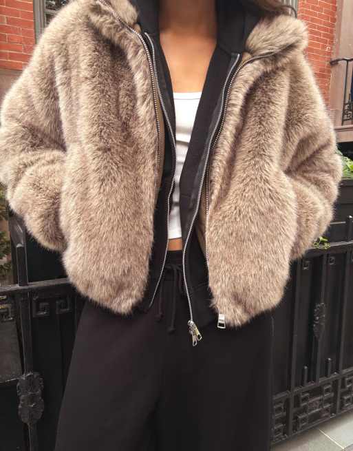 Bershka - Beige jakke, 2 af 4