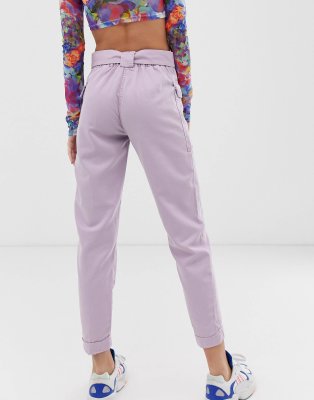 light purple cargo pants