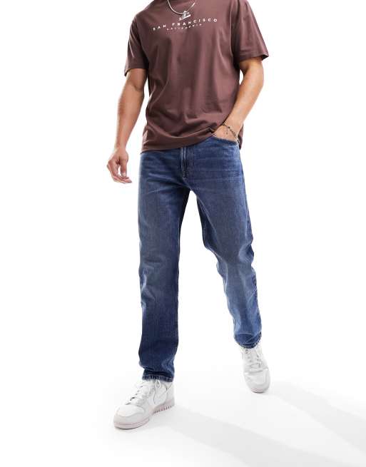Bershka - Blå slim-jeans, 5 af 5