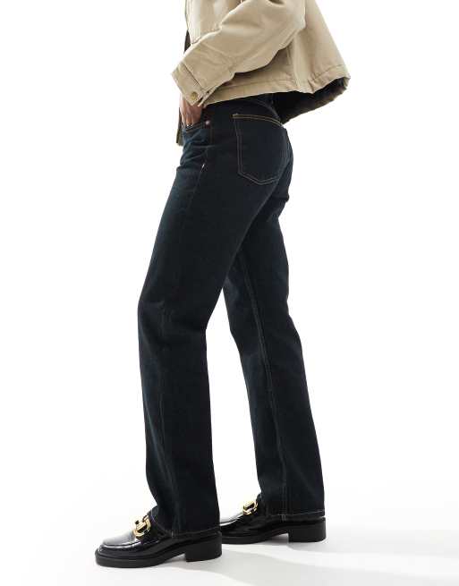 Bershka - Blå straight fit-jeans, 2 af 5