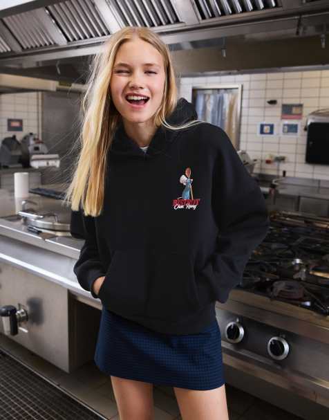 Bershka - Blåt mini-skort med spænde - view 1
