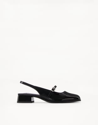  block heel slingback mary janes 