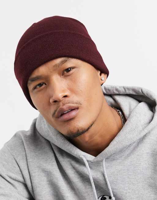 Bershka - Bonnet - Bordeaux, 3 de 4
