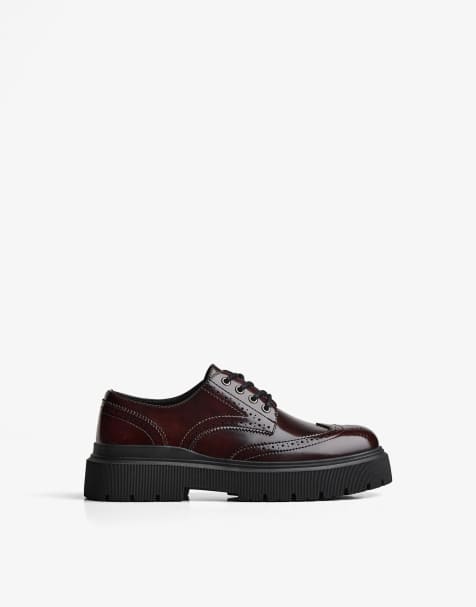 Bershka - Bordeaux formelle brogues - view 1