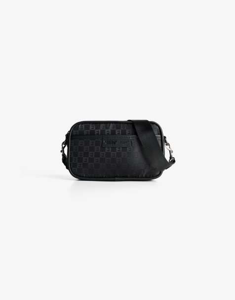 Bershka - Borsa a tracolla nera - view 1