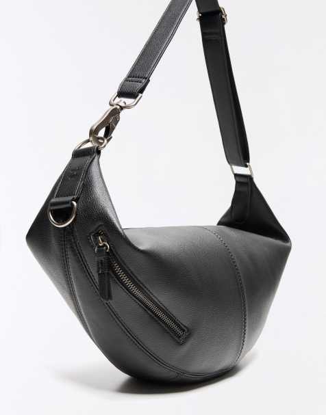 Bershka borsa a tracolla nera - view 1