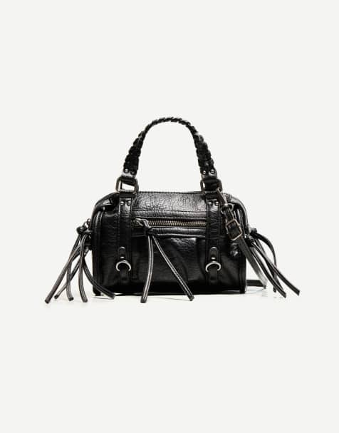 Bershka - Borsa bowling piccola nera - view 1