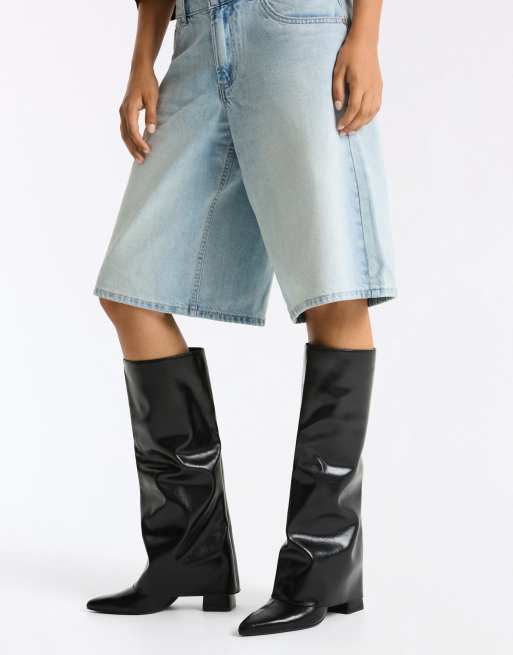 Bershka bottines à talon en noir, 7 de 7