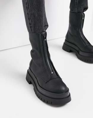 Bottines bershka fermeture éclair online