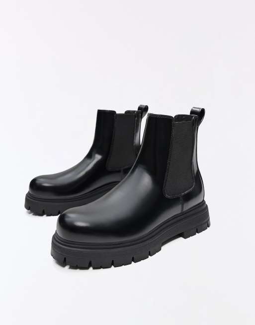 Bershka bottines Chelsea noires, 3 de 5