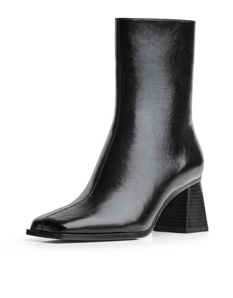 Bershka - Bottines chunky à talon - Noir - view 1