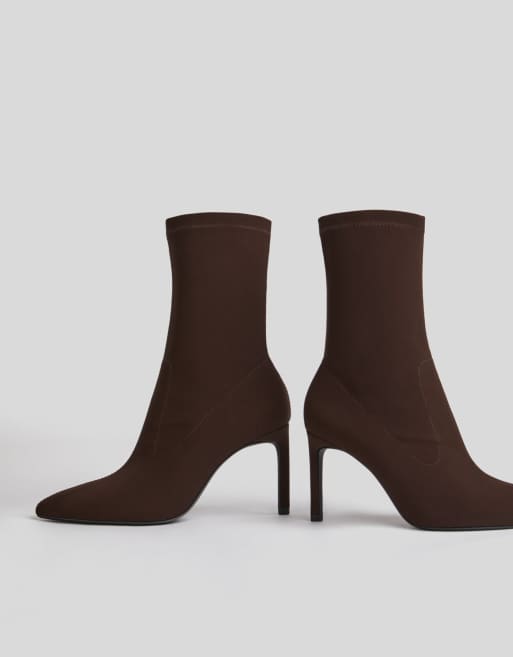 Bottines store chaussettes bershka