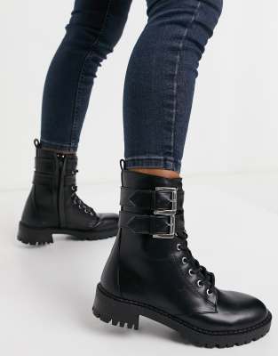bershka bottines noires