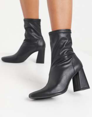 bottines vernies bershka