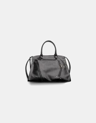 Bershka - Bowling-Tasche in Schwarz