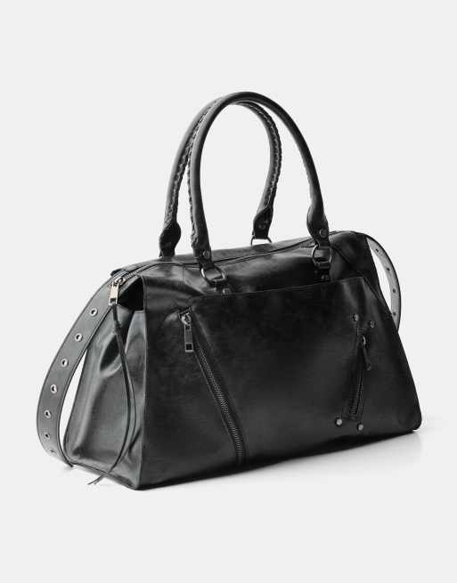 Bershka - Bowlingtas in zwart, 5 van 5
