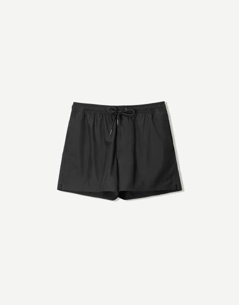 Bershka - Boxer de bain - Noir - view 1