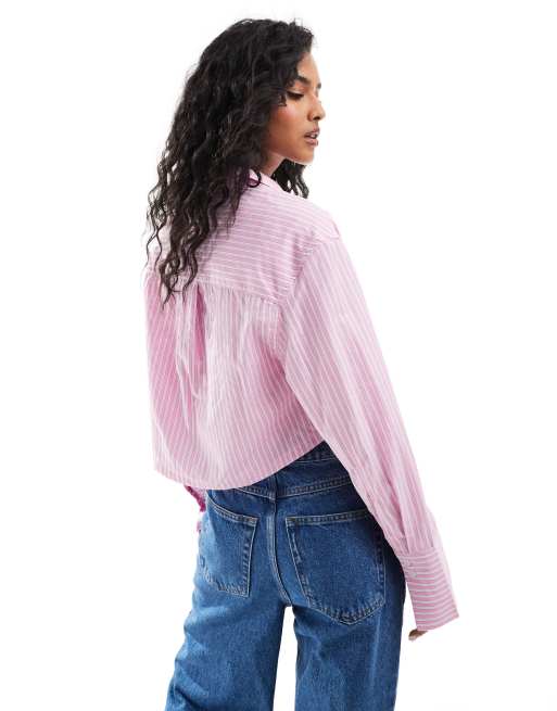 Bershka pink fashion jeans