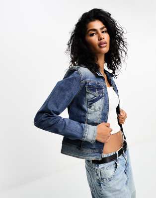 Jeans jacket outlet bershka