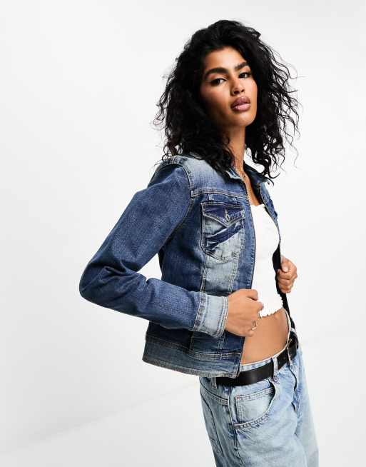 Bershka sale jeans jacket