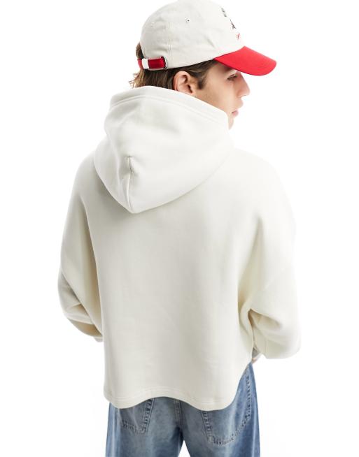 Bershka best sale white hoodie