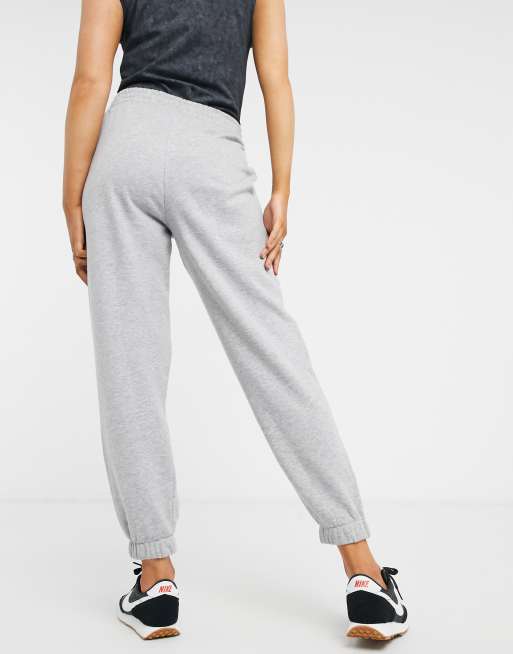 Bershka grey online joggers