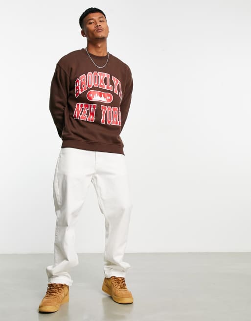 Harvard hot sale sweatshirt bershka