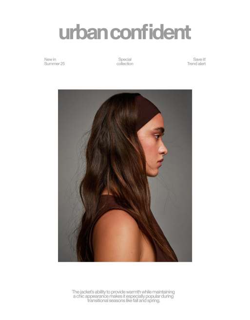 Bershka – Bruna hårband, 2-pack, 3 av 3
