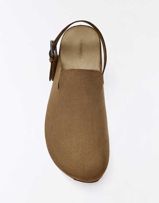 Bershka – Bruna tofflor med remdetalj, 3 av 4