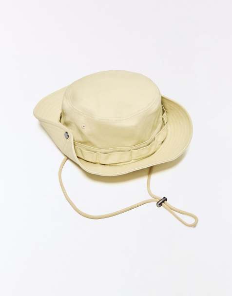 Bershka - Bucket hat in ecru - view 1