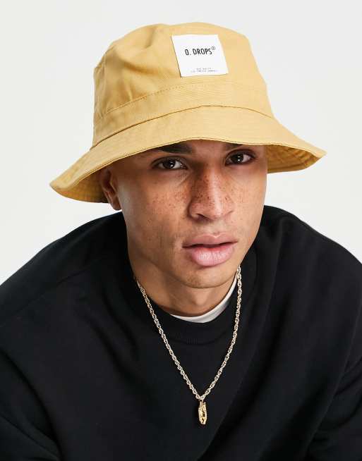 Bershka bucket hat in yellow | ASOS