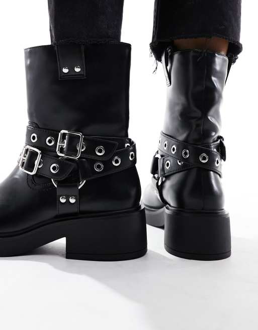 Bershka best sale ankle boots