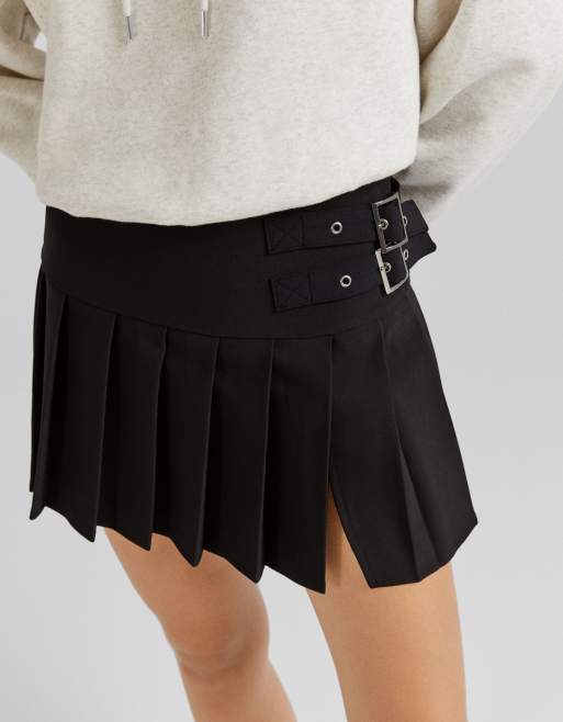 Black skirt clearance bershka