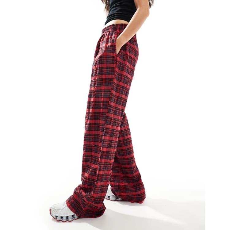 Bershka 【ドイツ発】【美品】【チェック】ピンクパンツ Bershka 【ドイツ発】【美品】【チェック】ピンクパンツ - メルカリ