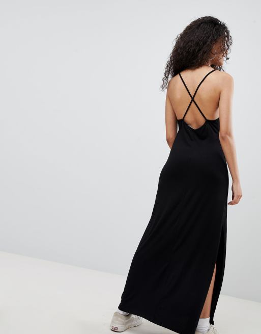 Robe bershka noir new arrivals